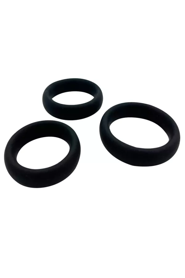 Kit 3 Sensual Pleasure Rings cockrings