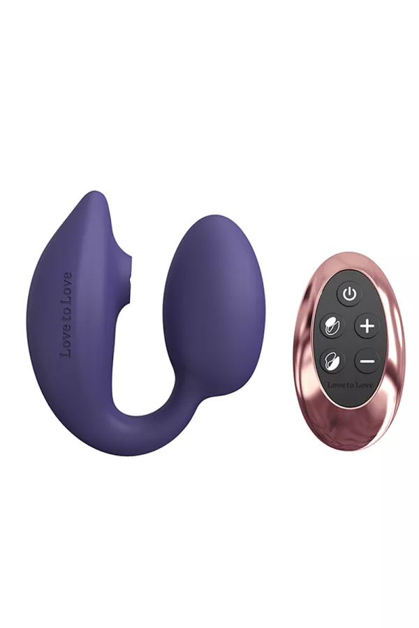 Double Stimulator "Wonderlover" violet