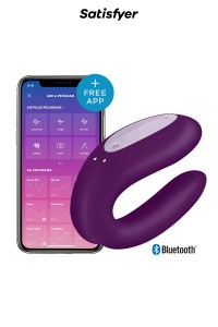 Stimulateur Double Joy violet - Satisfyer