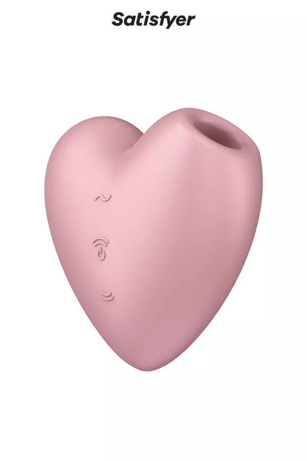 Double Stimulator Cutie Heart pink