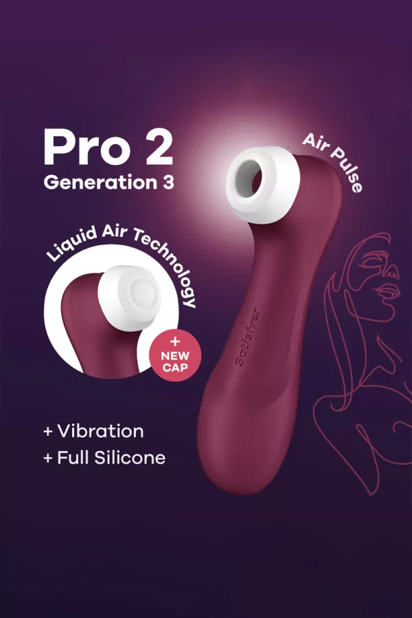 Stimulator Pro 2 Generation 3 bordeaux