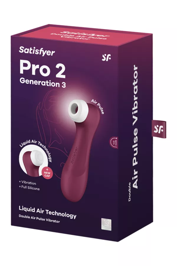 Stimulator Pro 2 Generation 3 bordeaux