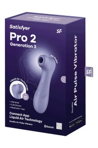 Stimulator Pro 2 Generation 3 connected lilas