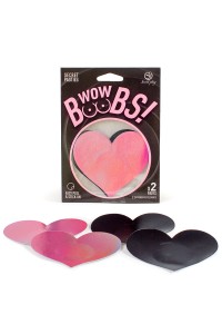 Nipple covers heart Wow Boobs