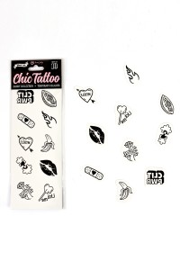 10 Temporary Tattoos Candy Collection