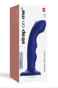 Vibro Tapping dildo wave blue