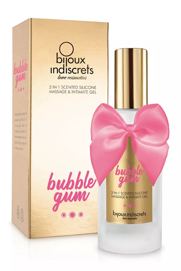 Lubricant and massage Bubble Gum