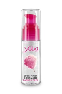 Scented lubricant with pop beard - 50ml - Yoba - Sexshop Tentations