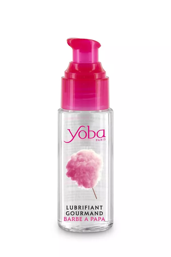 Scented lubricant with pop beard - 50ml - Yoba - Sexshop Tentations