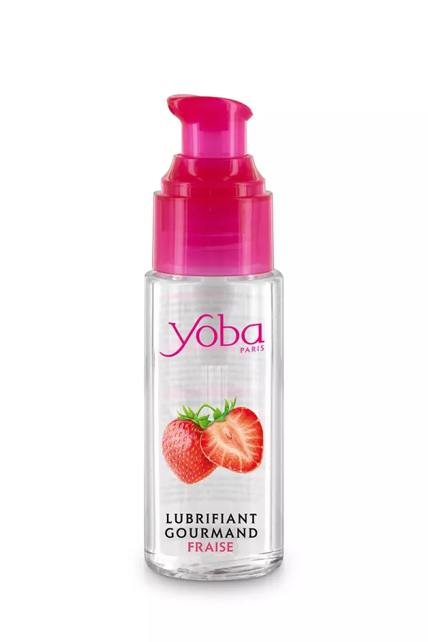 Lubrifiant parfumé fraise 50ml - Yoba