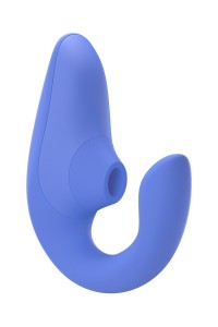 Double stimulateur bleu - Womanizer Blend - Sexshop Tentations