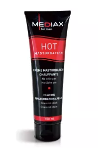 Heated masturbation cream