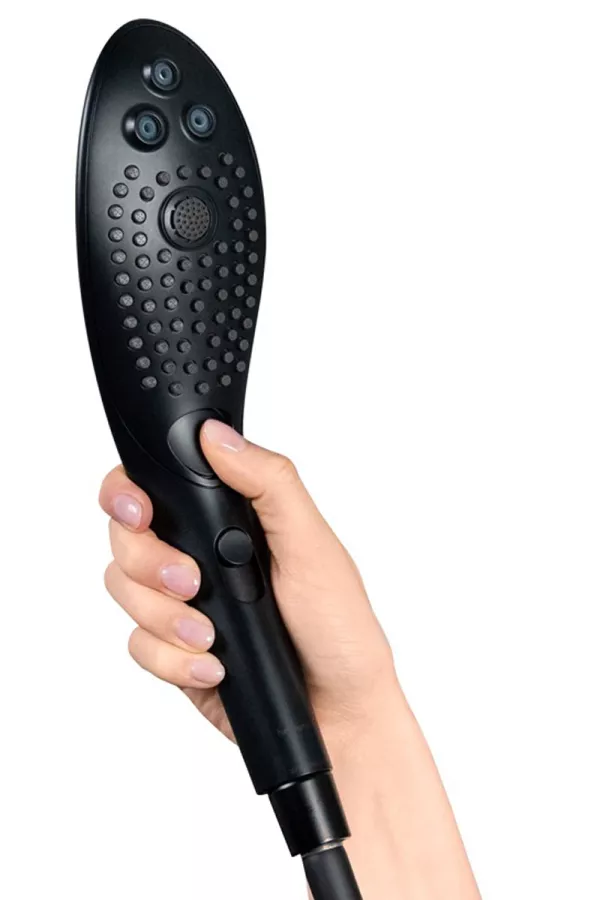 Shower head with clitoral stimulator - Womanizer Wave - Sexshop Tentations