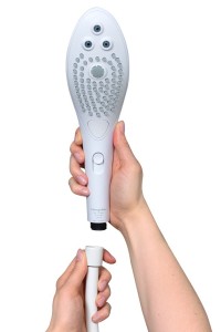 Pommeau de douche avec stimulateur clitoridien - Womanizer Wave - Sexshop Tentations