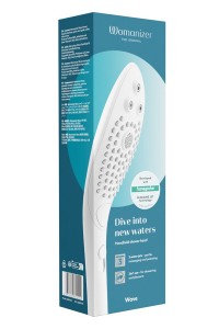 Shower head with clitoral stimulator - Womanizer Wave - Sexshop Tentations