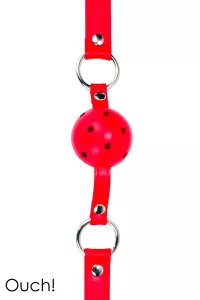 Gag Ball red