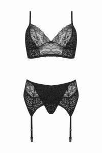 Lingerie - 3-piece set "Sanne" - Christine - Sexshop Tentations