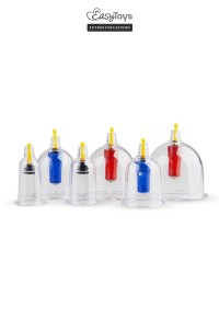 Pumpen - Box 6 Tassen "Cupping Set" - Easy Toys - Sexshop Tentations