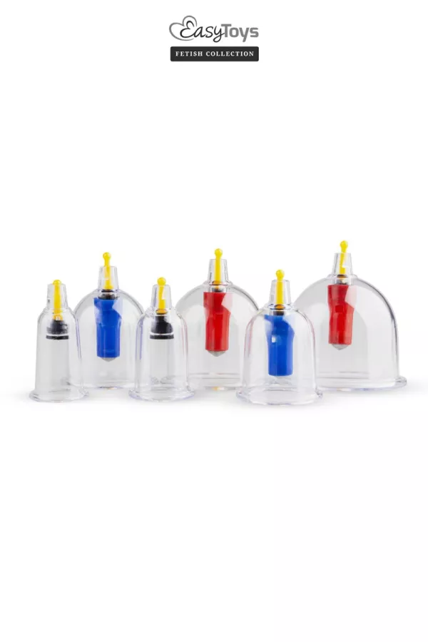 Pumpen - Box 6 Tassen "Cupping Set" - Easy Toys - Sexshop Tentations