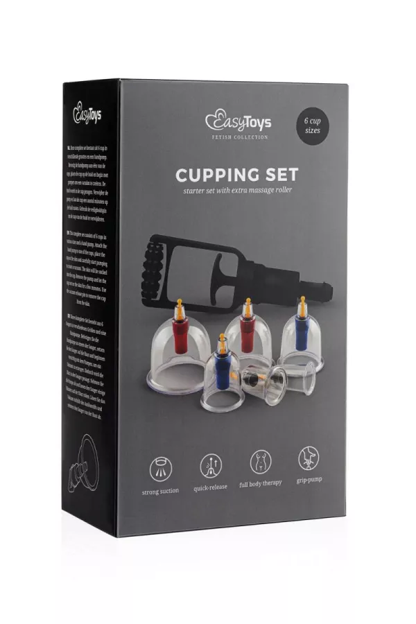 Pumpen - Box 6 Tassen "Cupping Set" - Easy Toys - Sexshop Tentations