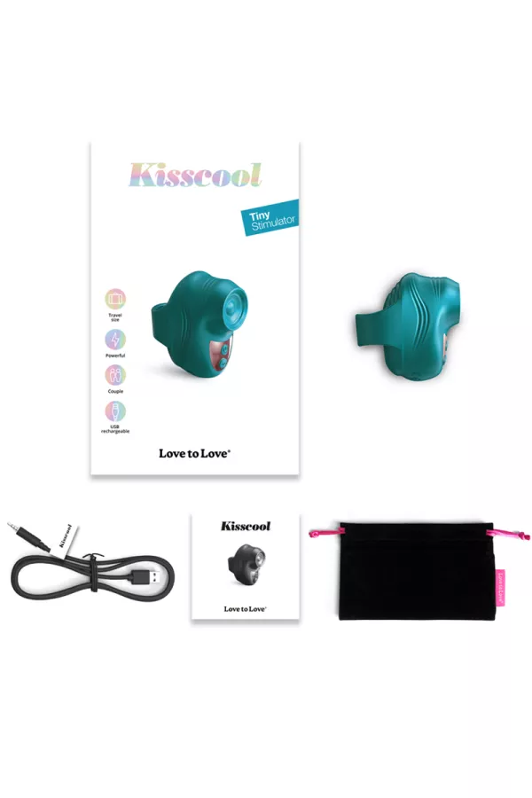 Sextoys - Key Stimulator "Kisscool" - Love to Love - Sexshop Tentations