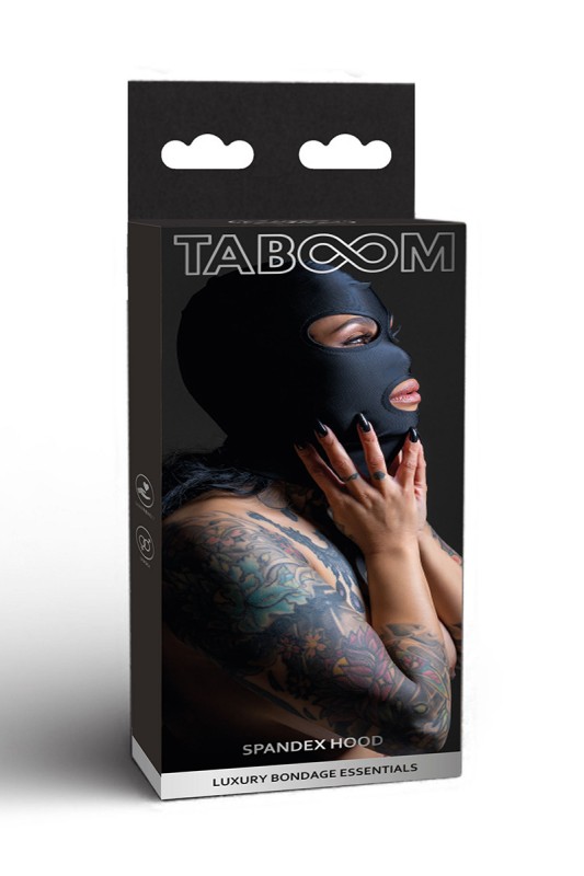 BDSM Haube 3 Öffnungen - Taboom - Sexshop Tentations