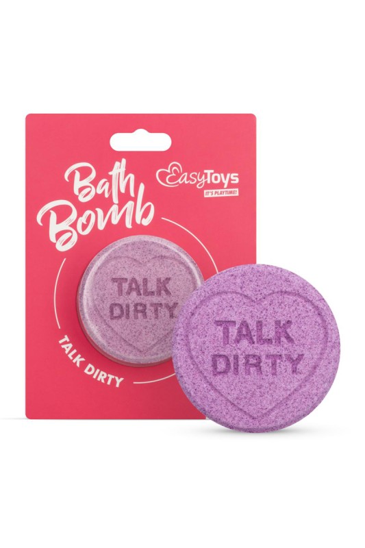 Benessere - Bomba da bagno "Talk Dirty" - EasyToys - Tentazioni di Sexshop