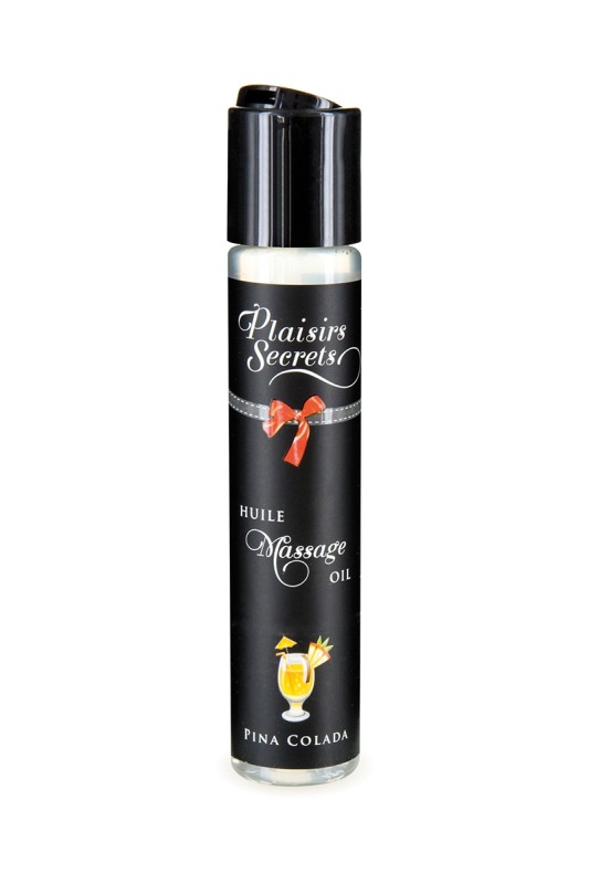 Edible massage oil "Pina Colada" - Secret pleasure - Sexshop Switzerland