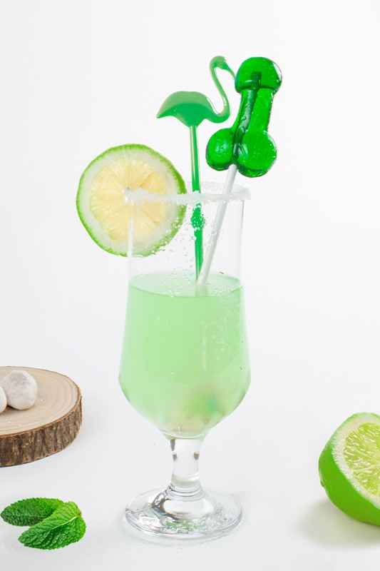 Mojito Penis mit Alkohol