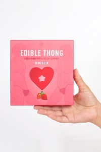 Sexy Gadget - Erdbeere essbare String - Secret Play - Schweizer Sexshop