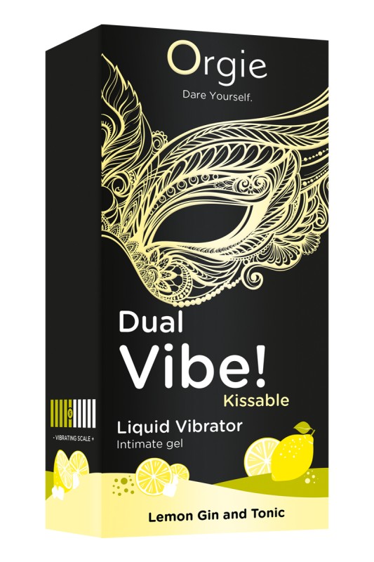 Spannendes Gel "Dual Vibe" - Orgie - Online-Sexshop Tentations