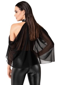 Bolero Tüll Opium F349 - Noir Handmade | Online-Sexshop Tentations