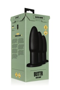 Kit of 3 XXL plugs Cluster Bombs - Buttr Online sex shop Tentations