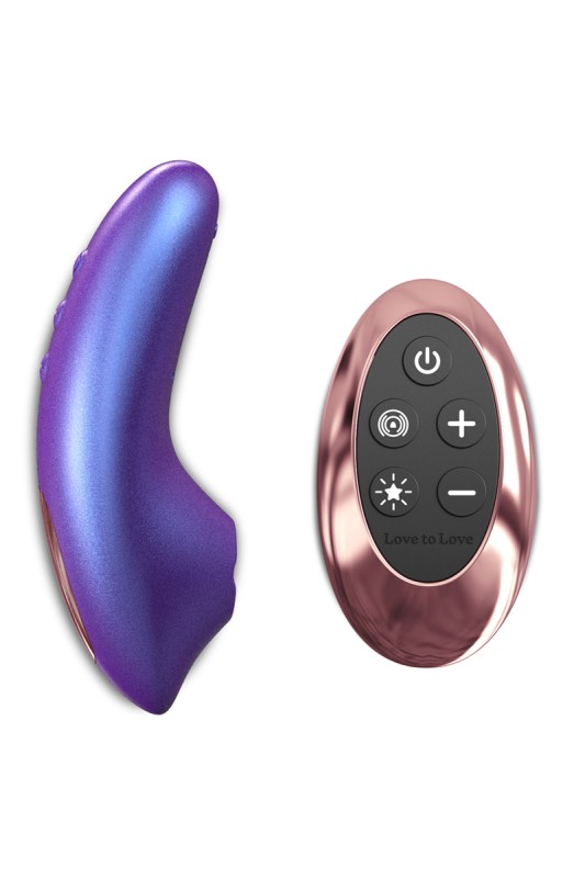 Remote controlled clitoral massager Dreamer Iridescent Night - Love to Love