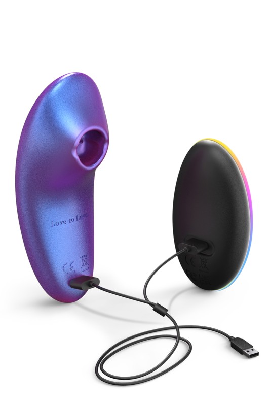 Remote controlled clitoral massager Dreamer Iridescent Night - Love to Love