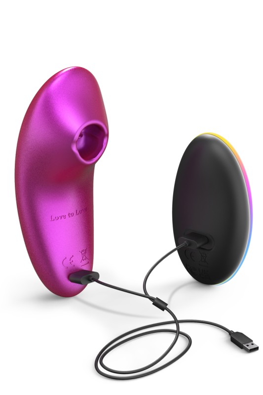 Remote controlled clitoral massager Dreamer Iridescent Berry - Love To Love