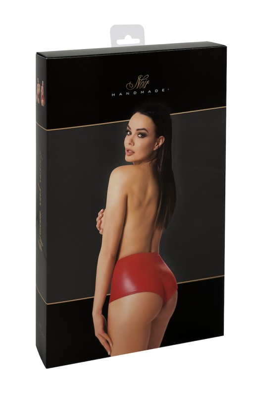 Kurz wetlook rot Mysteria F356 - Noir Handmade | Tentations Sexshop