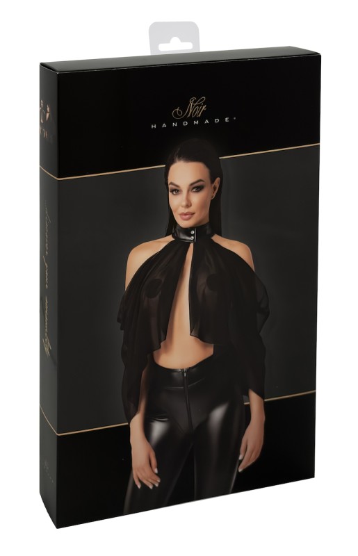 Bolero Tüll Opium F349 - Noir Handmade | Online-Sexshop Tentations