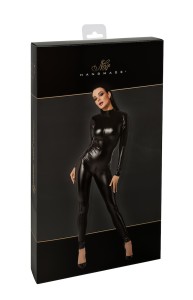 Bodystocking wetlook "Chimeria" F331 - Noir Handmade - Swiss Sexhop