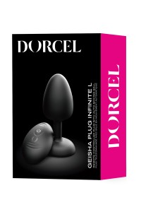 Ferngesteuert Vibraing Anal Plug Geisha Plug Infinite L - Dorcel | Tentations