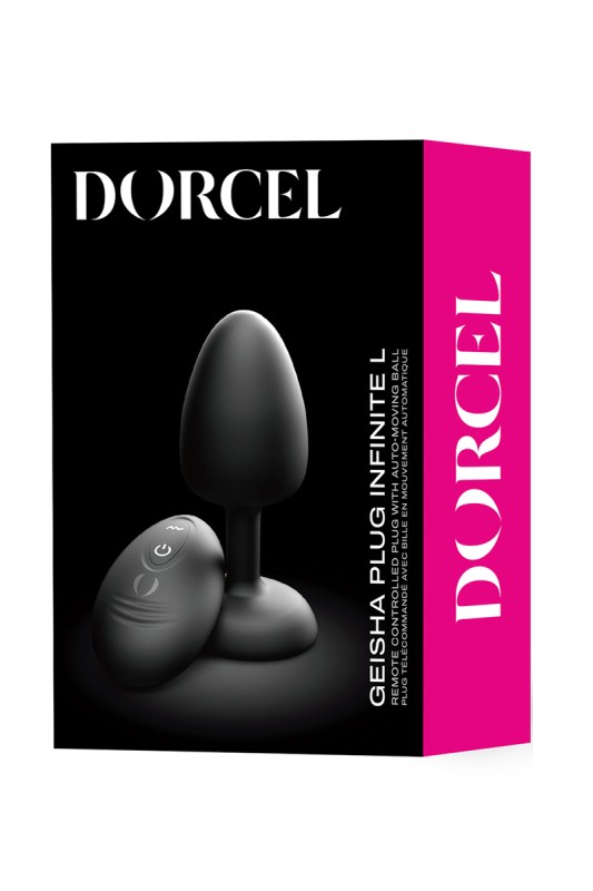 Controllo remoto Spina anale vibrante Geisha Plug Infinite L - Dorcel | Tentations