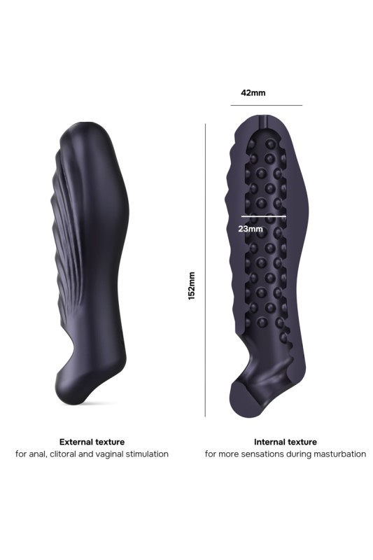 Penis Gewinn 3 in 1 Ryzer Black Plum - Man Wan | Tentations.ch