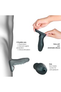 Penis Gain 3 in 1 Ryzer Pine Grey - Man Wan | Tentations