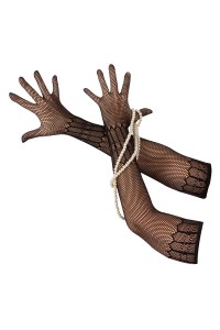 Long knit gloves - Cottelli Accessoires | Swiss Sexshop Tentations