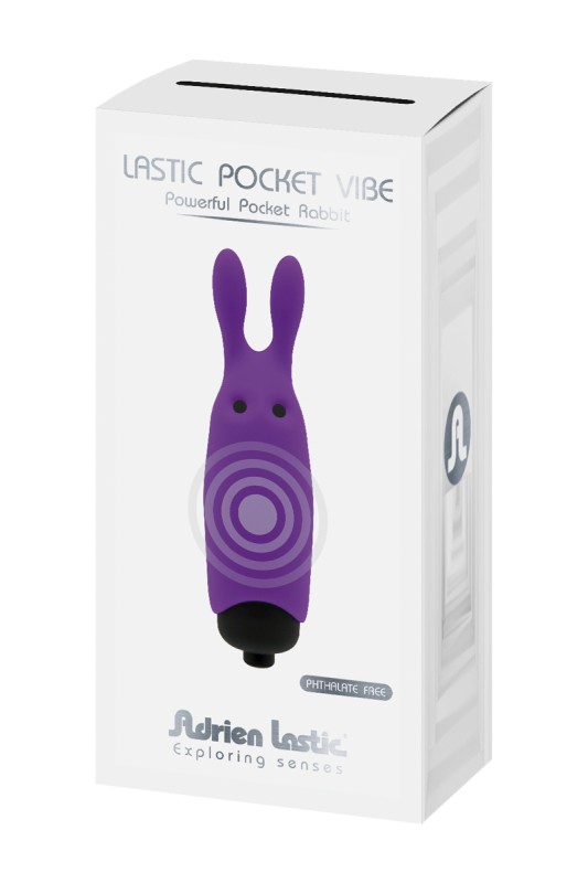 Pocket vibe lapin violet - Adrien Lastic