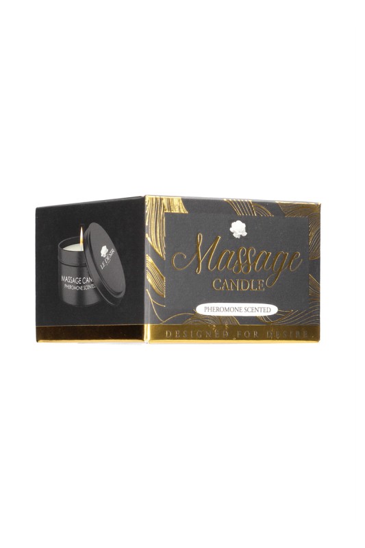 Bougie de massage érotique parfum phéromones 100g - Le Désir