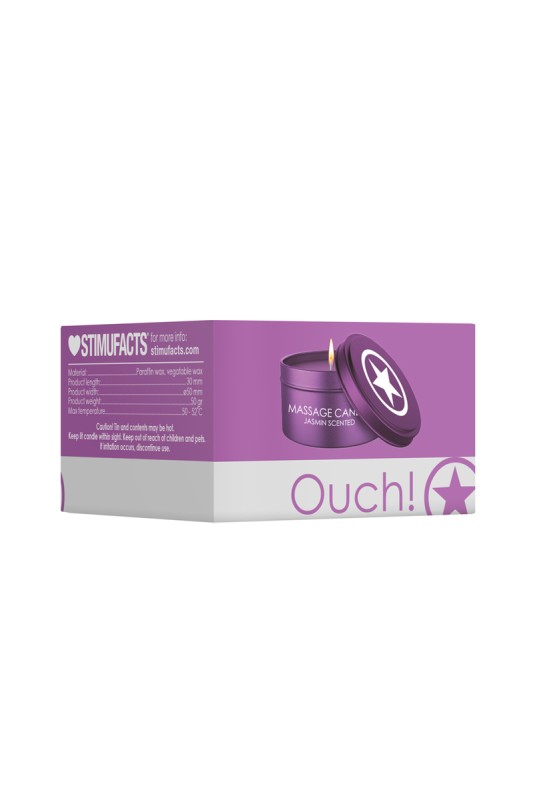 Jasmin Massagekerze 50g - Ouch! | Online-Sexshop Tentations