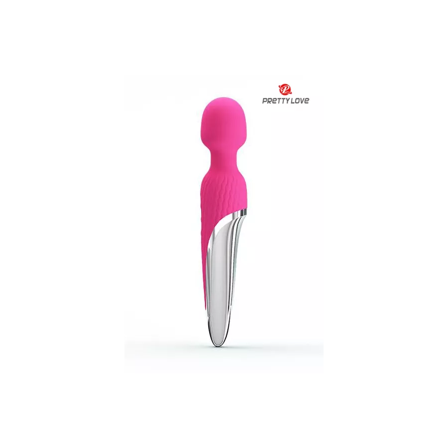 Heated wand vibrator