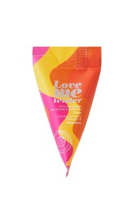 Berlingot of edible massage oil strawberry - Love to Love | Tentations