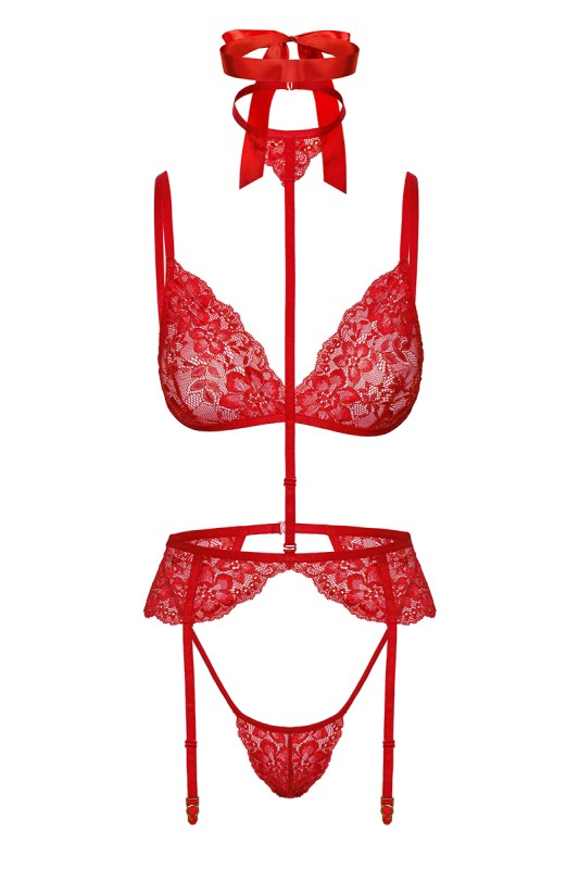 5 stück set Red Lace Kiss 243 - Kissable | Tentations.ch